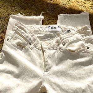 Paige white jeans